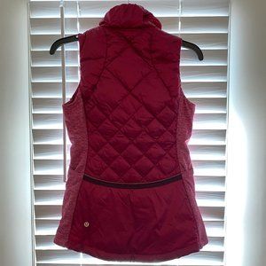 lululemon athletica Jackets & Coats - Lululemon Down for a Run Vest - Women's size 4 lululemon athletica Jackets & Coats - Lululemon Down for a Run Vest - Women's size 4